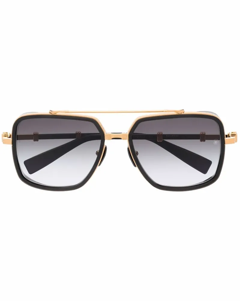 Balmain Klassische Pilotenbrille - Gold Gold