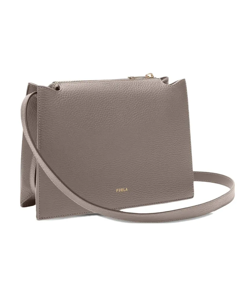 Furla Kleine Nuvola Umhängetasche - Grau Grau