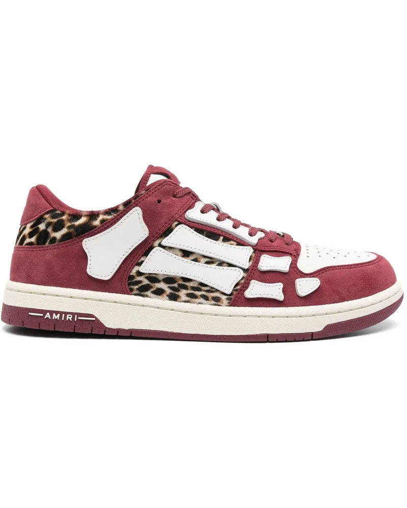 Amiri Leopard Sneakers - Rot Rot