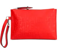 Clutch mit Handgelenkschlaufe - Rot