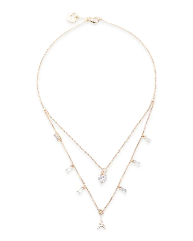 Maje Halskette mit Zirkonia - Gold Gold