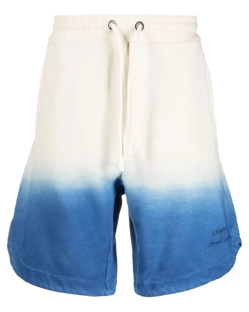 Iceberg Kailand O. Morris Shorts mit Batikmuster Nude