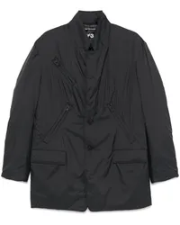 Y-3 Gefütterte Jacke Schwarz