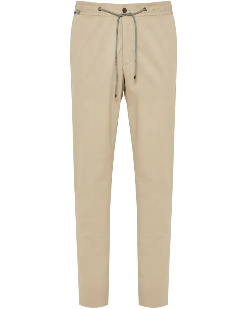 Corneliani Hose mit Kordelzug - Nude Nude