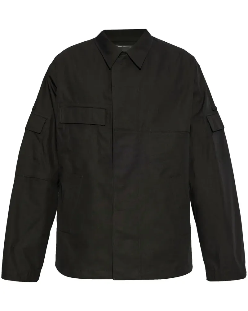 Y-3 Klassische Hemdjacke - Schwarz Schwarz