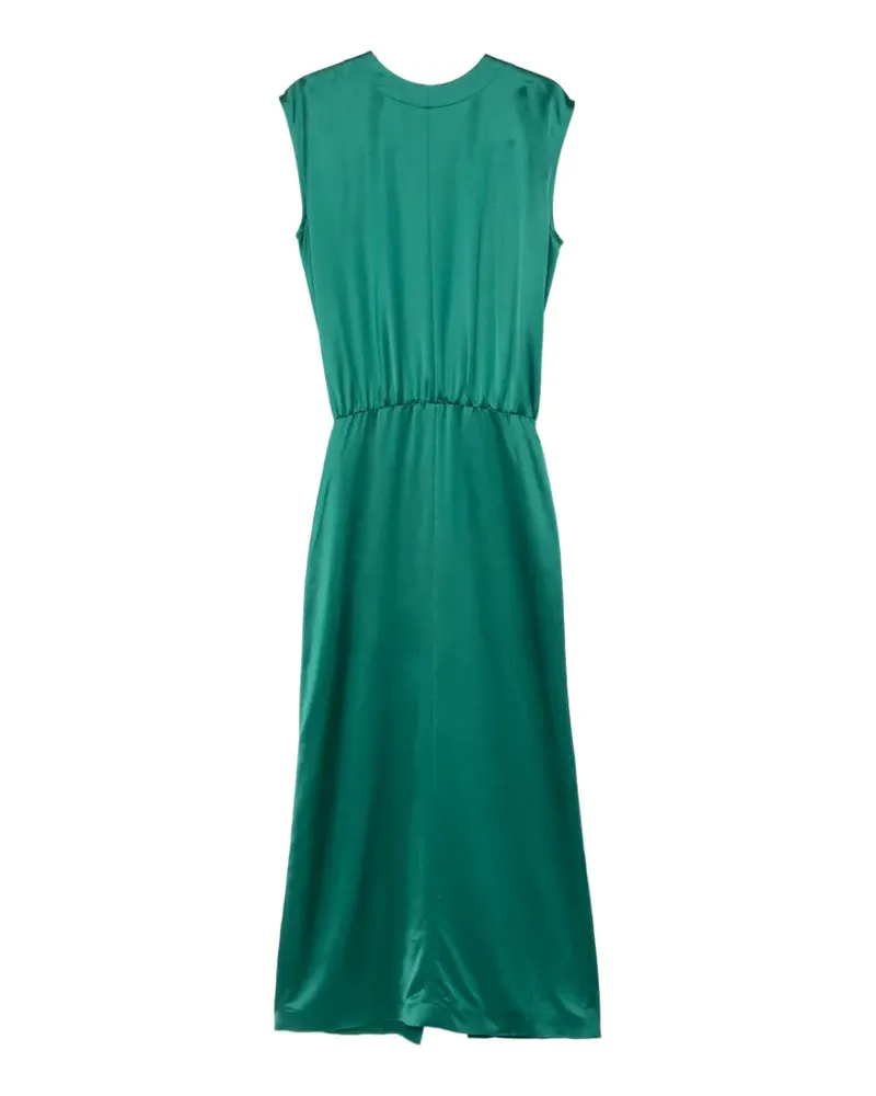 AMI Paris Rückenfreies Kleid - Grün Grün