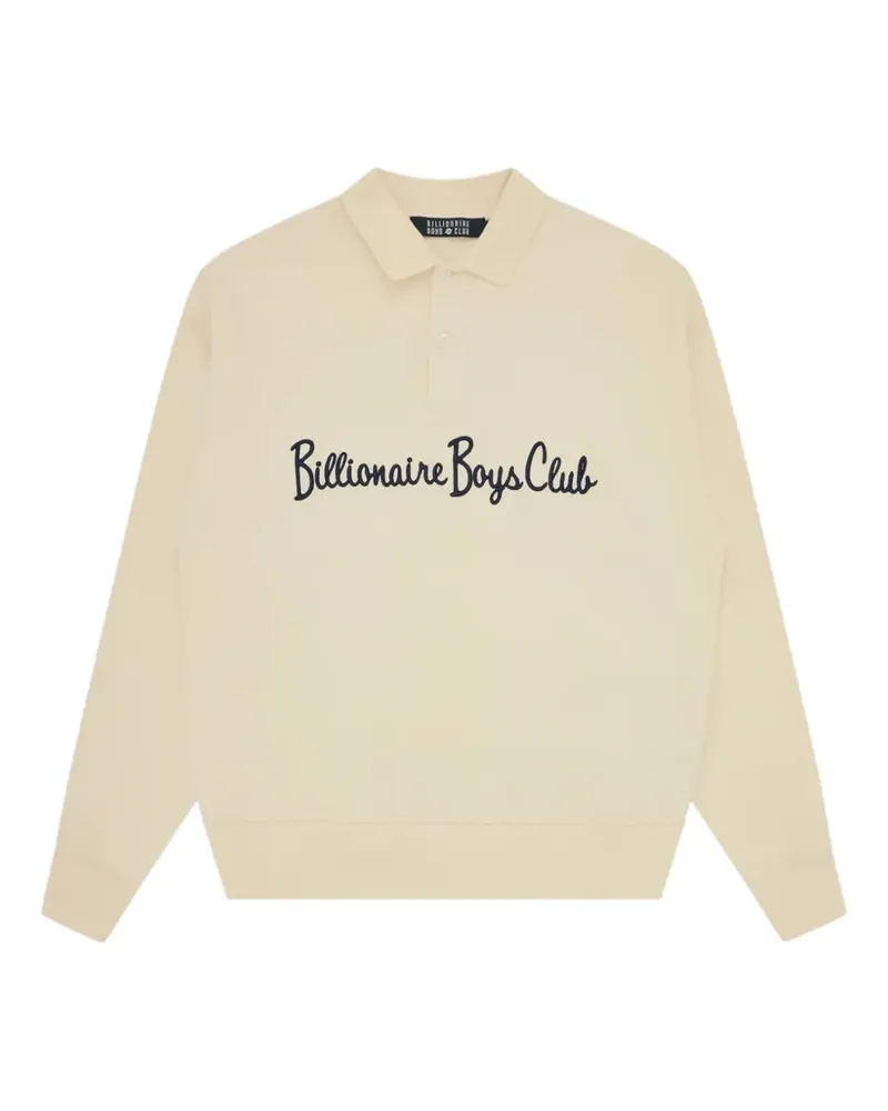 Billionaire Boys Club Poloshirt mit Logo-Stickerei - Nude Nude