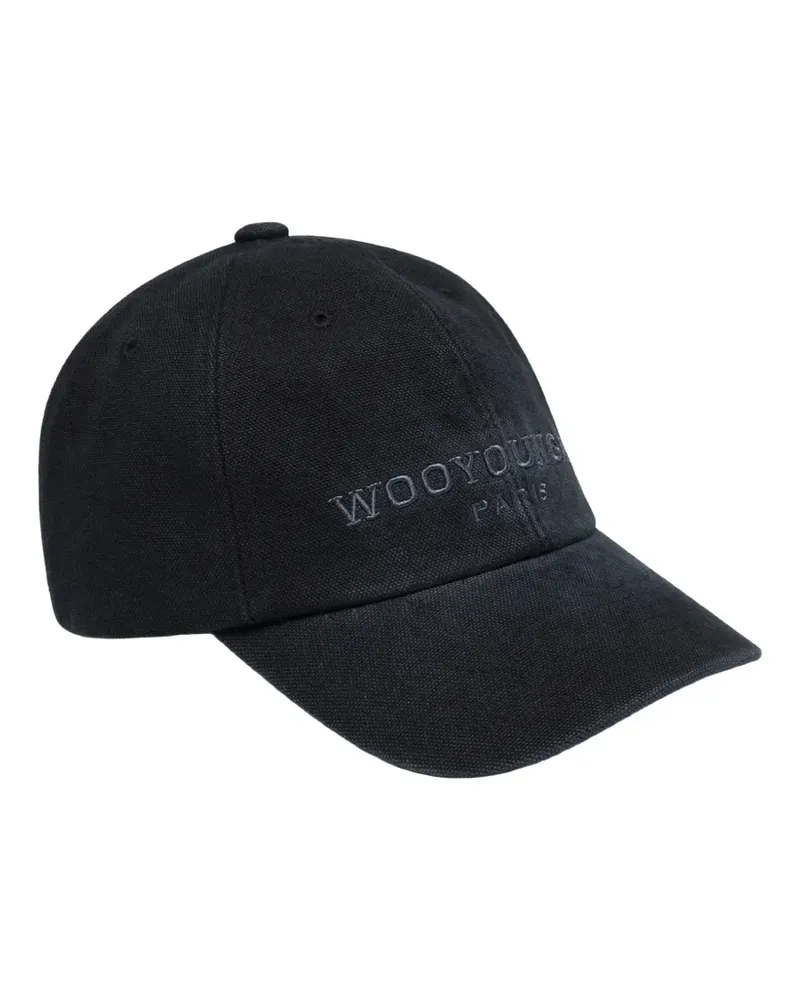 Wooyoungmi logo-embroidered cap - Blau Blau