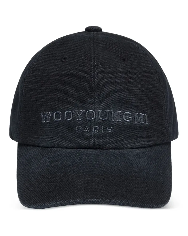 Wooyoungmi logo-embroidered cap - Blau Blau
