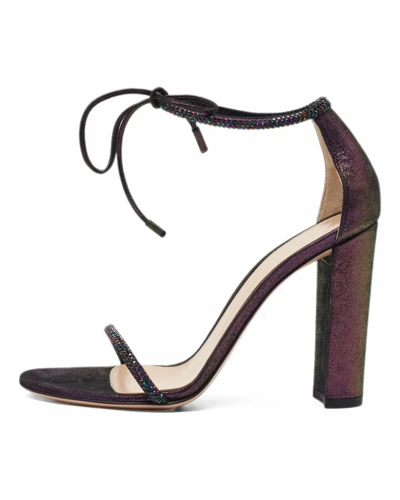 Gianvito Rossi Aria Sandalen mit Kristallen - Violett Violett