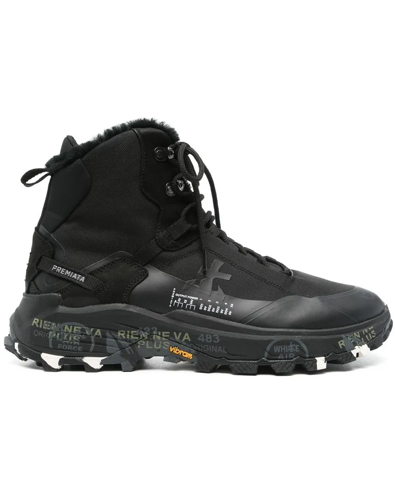 Premiata Saintcross 394 Sneakers - Schwarz Schwarz