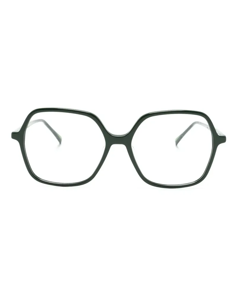 GIGI STUDIOS Eckige Candela Brille - Grün Grün
