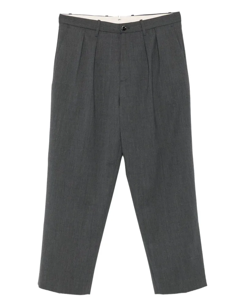 nine:inthe:morning Hose mit Falten - Grau Grau
