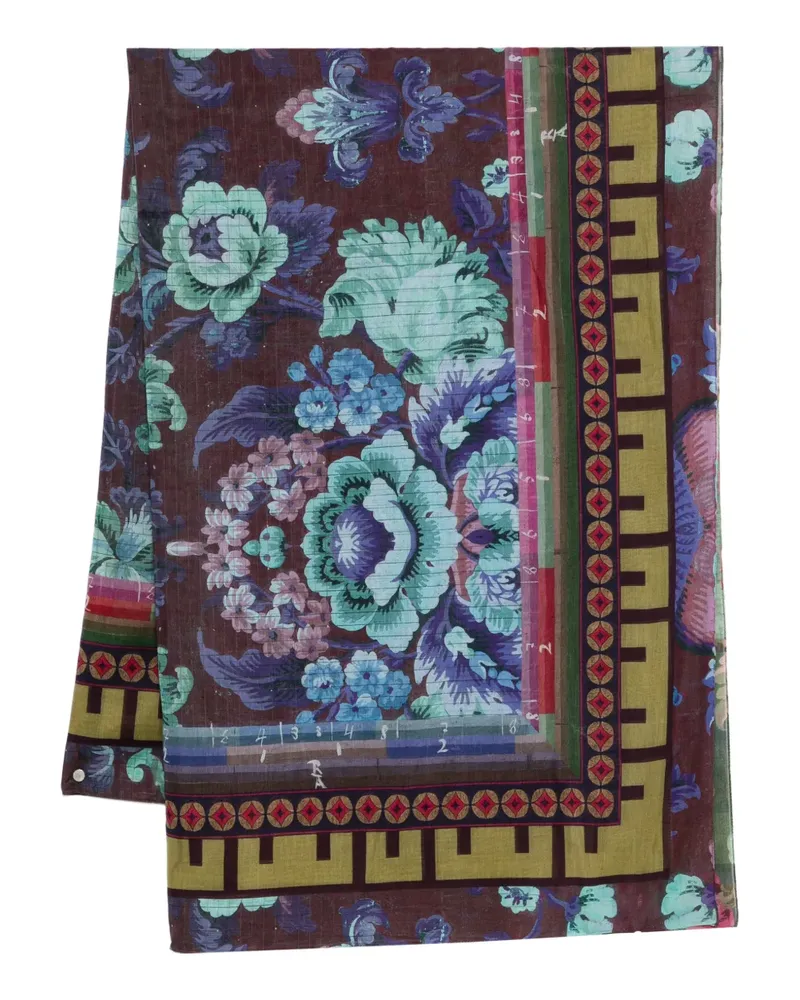 Pierre-Louis Mascia floral-print scarf - Violett Violett