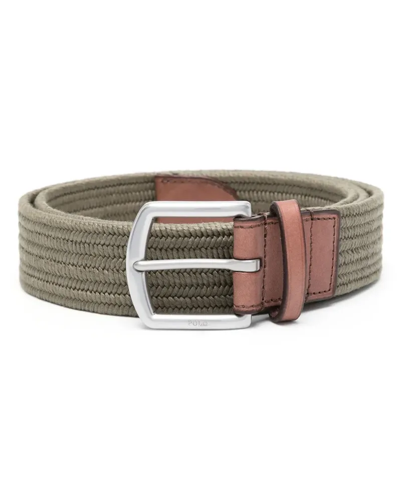 Ralph Lauren Geflochtener Gürtel - Grün Grün