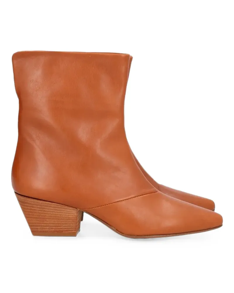 forte_forte Stiefel mit spitzer Kappe - Braun Braun