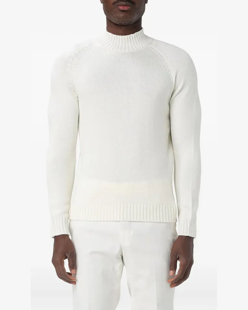 Zanone Pullover mit Raglanärmeln - Nude Nude
