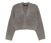 Bestickter Kamilla V2 Cardigan - Grau