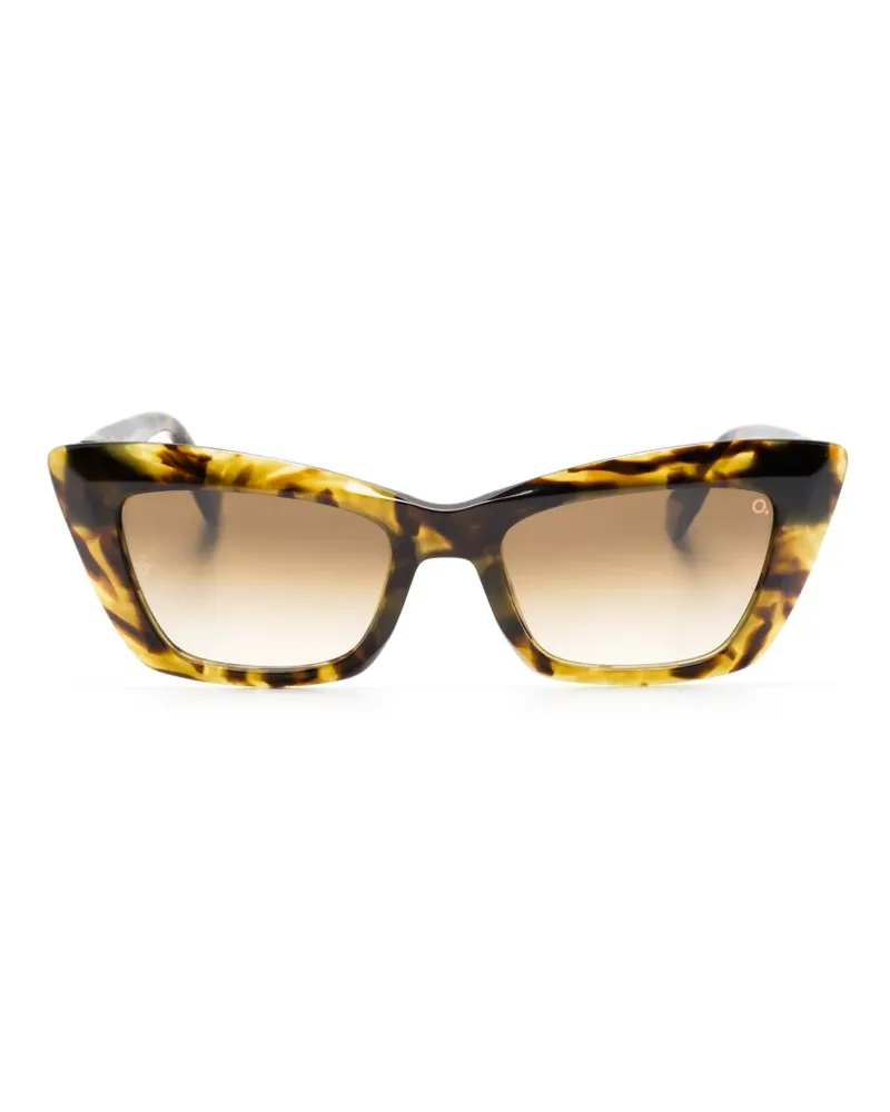 Etnia Barcelona Hacelia Sonnenbrille mit Cat-Eye-Gestell - Braun Braun