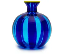 Mini Ciccio Vase aus Glas - Blau