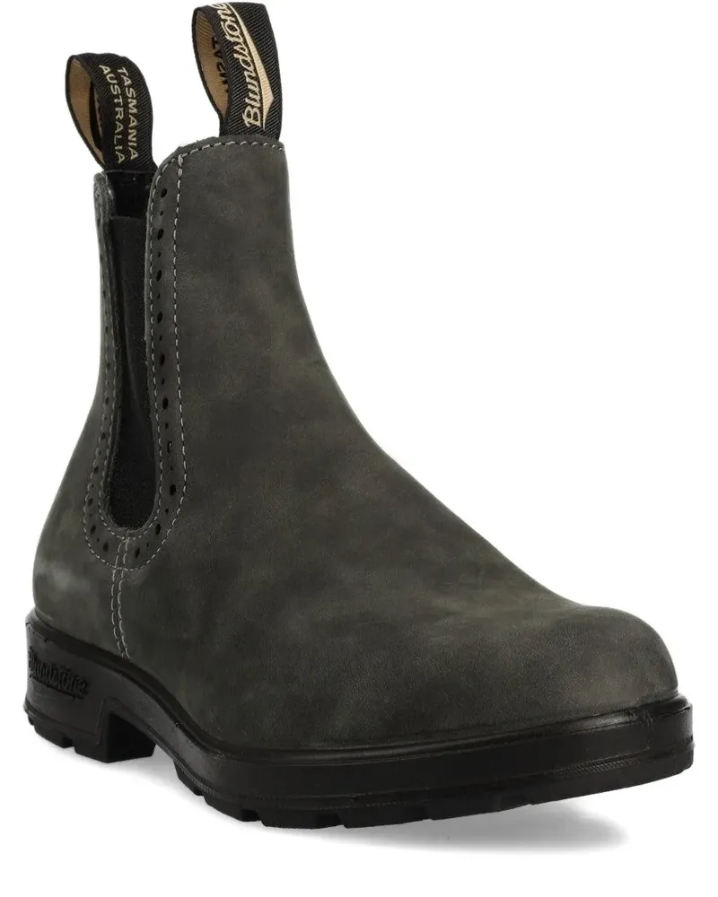 BLUNDSTONE Chelsea-Boots mit Budapestermuster - Grau Grau