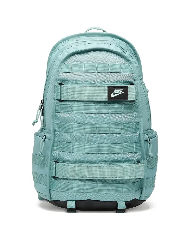 Nike logo-patch webbing backpack - Blau Blau