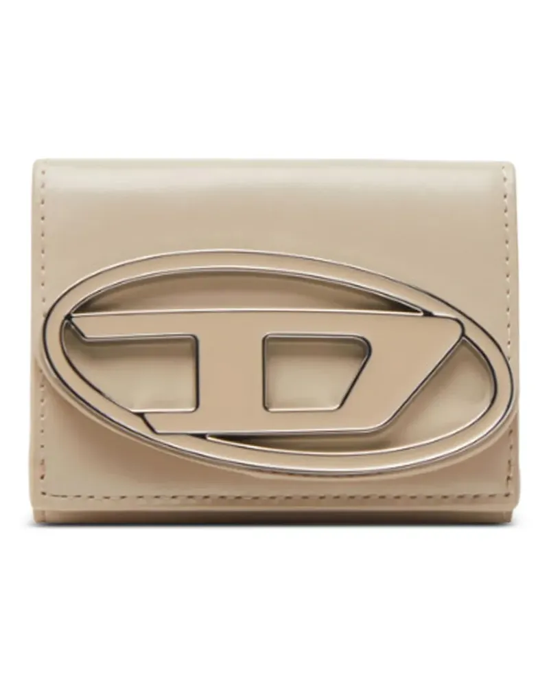 Diesel logo wallet - Nude Nude