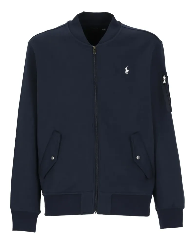 Ralph Lauren Sweatshirt mit Reißverschlusstasche - Blau Blau