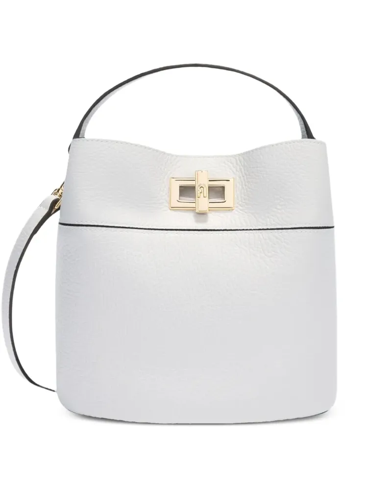 Furla top-handle bucket bag - Weiß Weiß