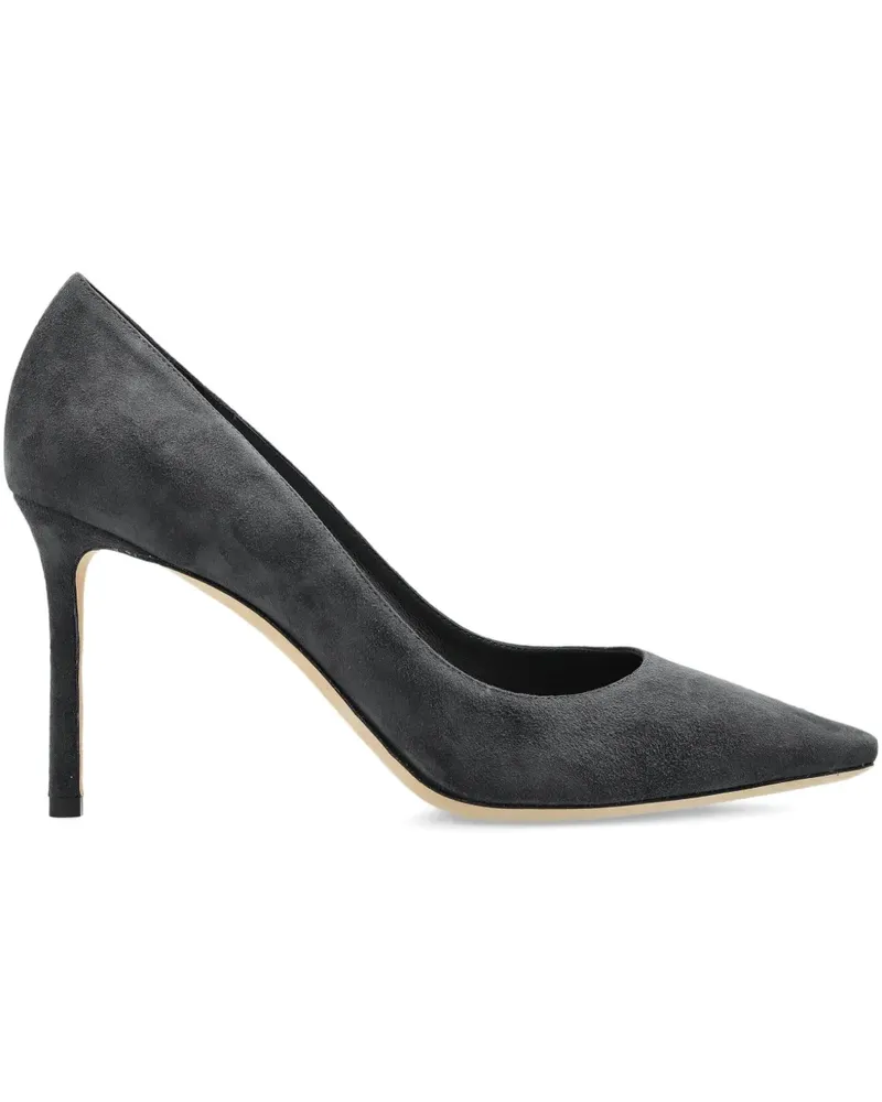 Jimmy Choo 90mm Romy pointed pumps - Grau Grau