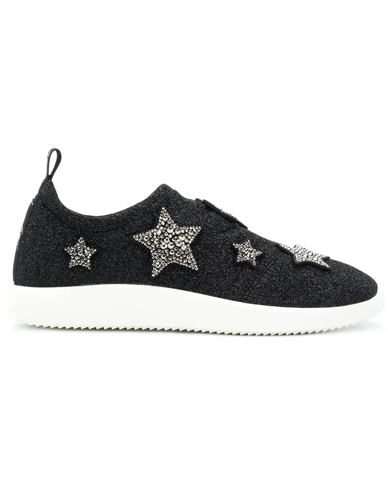 Giuseppe Zanotti Star' Sneakers - Schwarz Schwarz