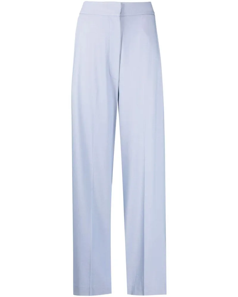 KHAITE High-Waist-Hose mit weitem Bein - Violett Violett
