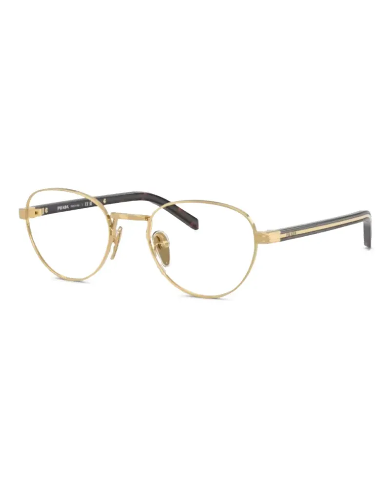 Prada Brille mit Metallgestell - Gold Gold