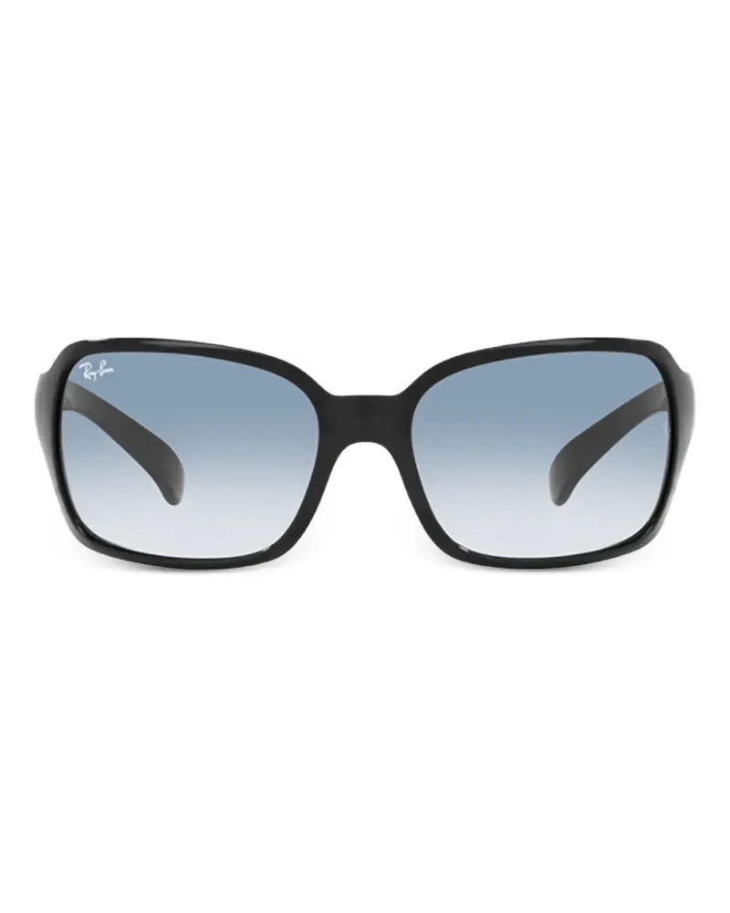 Ray Ban Sonnenbrille mit eckigem Gestell - Schwarz Schwarz