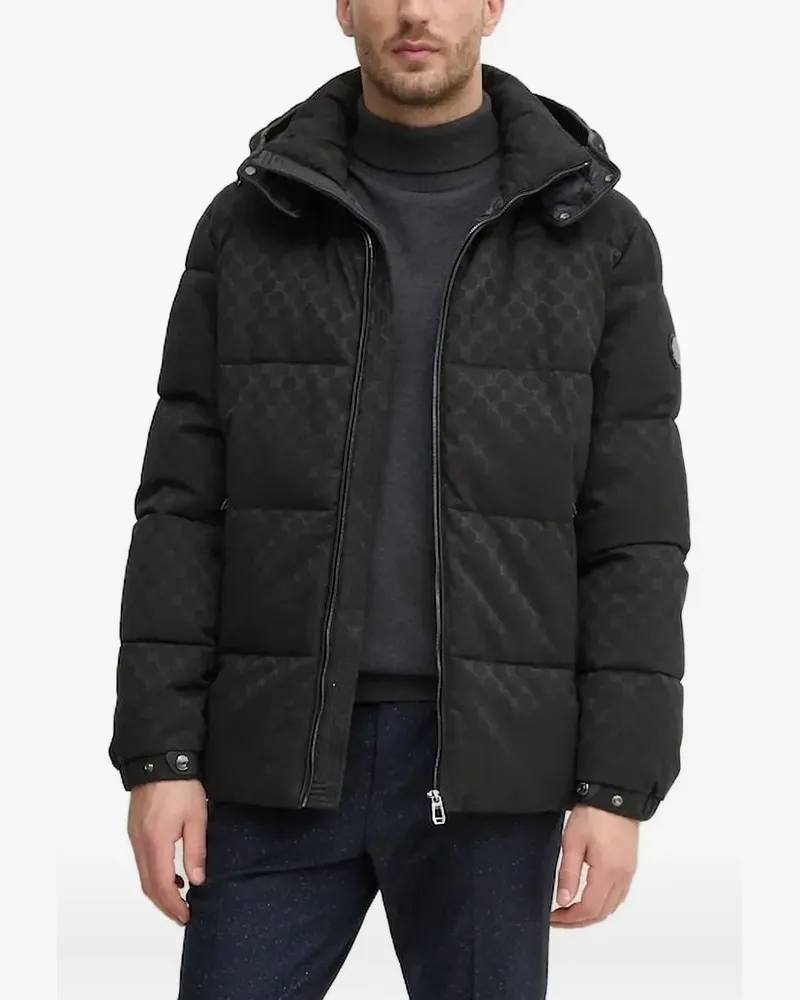 JOOP! Gefütterte Kapuzenjacke - Schwarz Schwarz