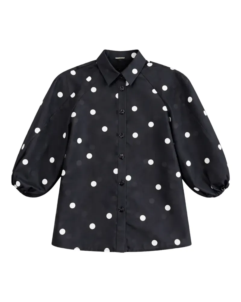 Alexis polka-dot buttoned shirt - Schwarz Schwarz