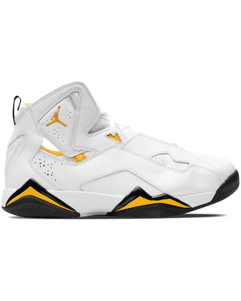 Jordan Air  True Flight "White/Yellow Ochre" Sneakers - Weiß Weiß