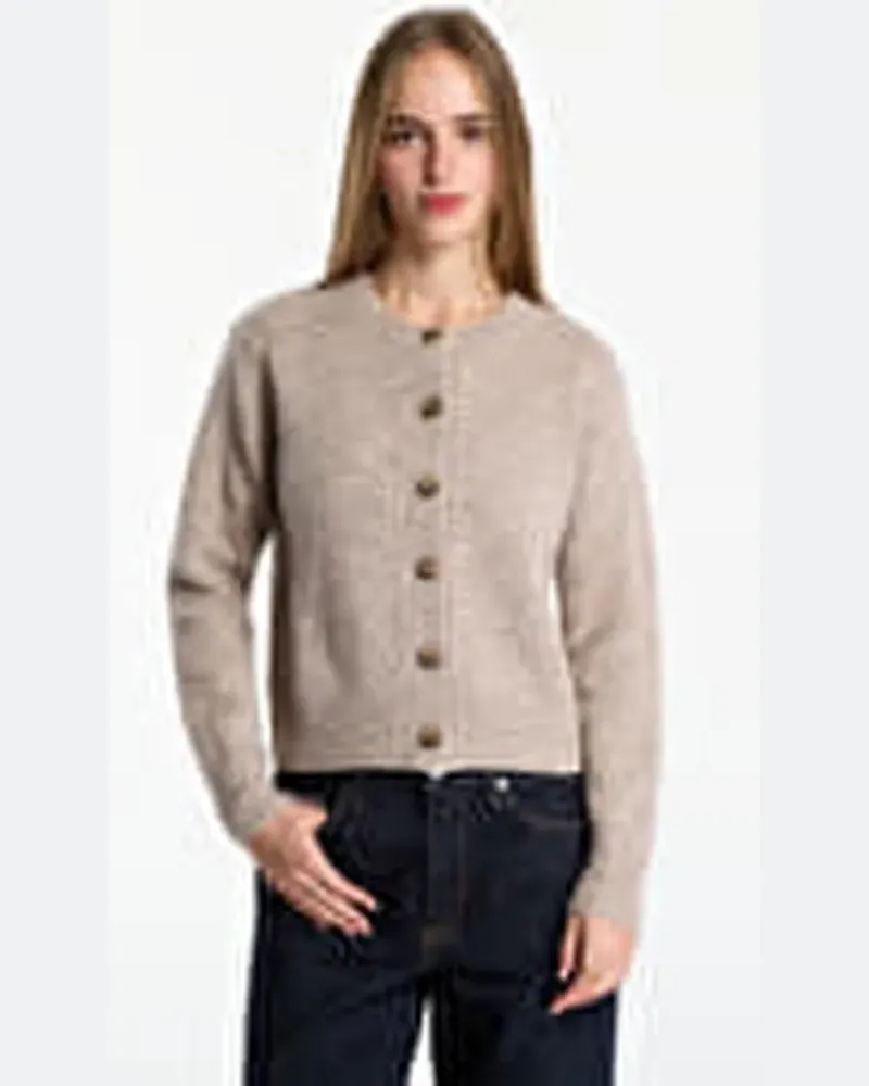MC2 Saint Barth Janou Mouline cardigan - Nude Nude
