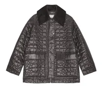 Gesteppte Jacke - Grau