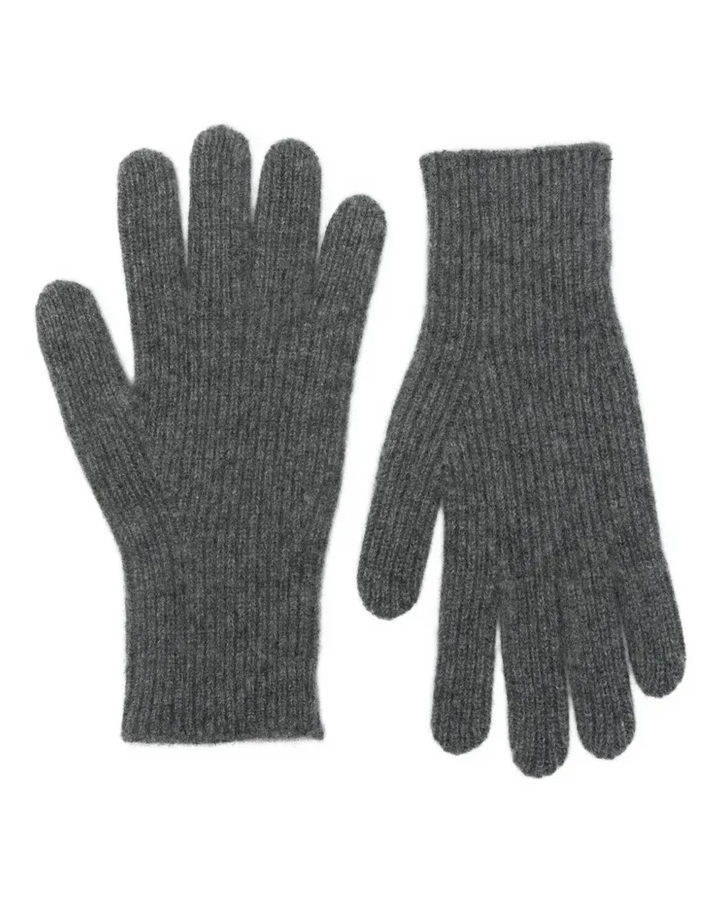 Totême Handschuhe aus Kaschmir - Grau Grau