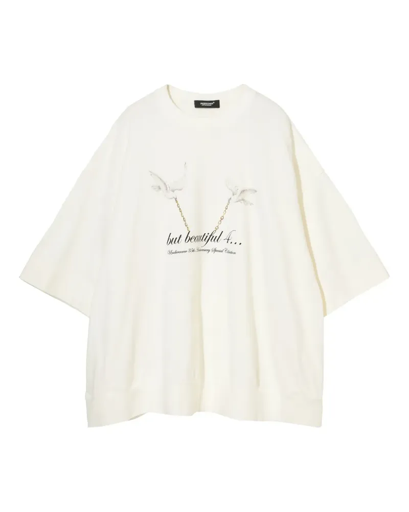 Undercover Doves Chain T-Shirt - Weiß Weiß