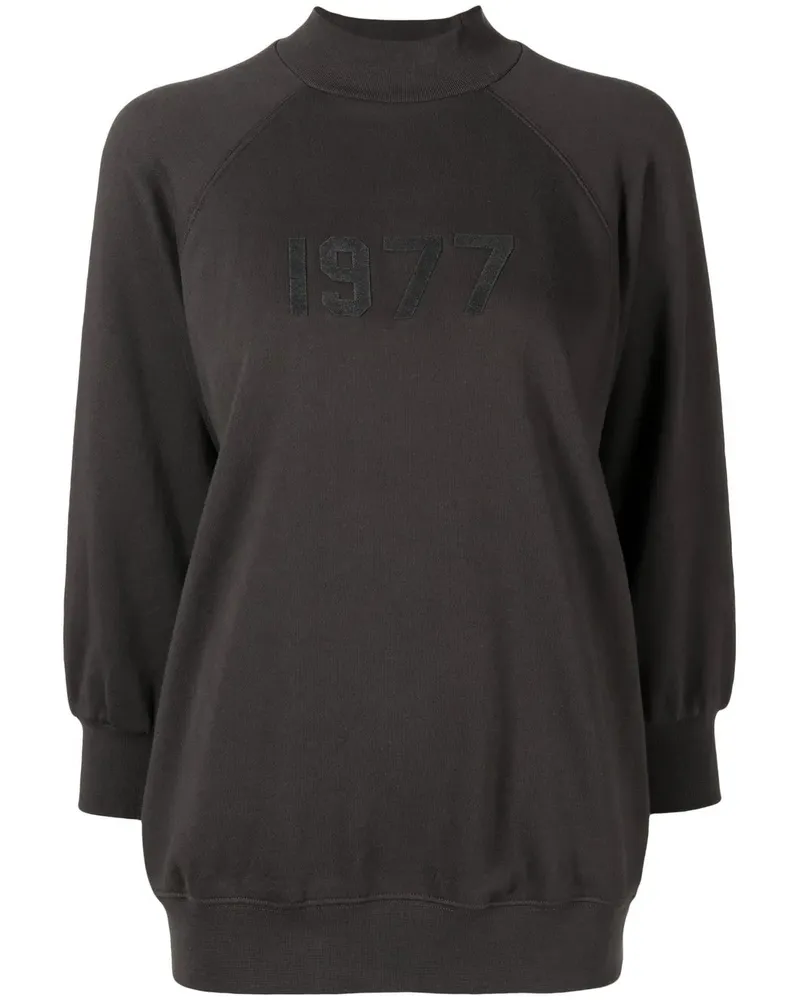 Fear of God Sweatshirt mit 1977-Print - Grau Grau