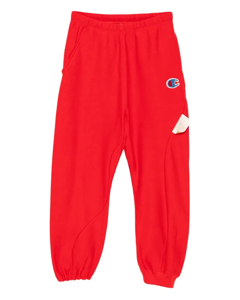 Undercover x Champion Jogginghose mit Logo - Rot Rot