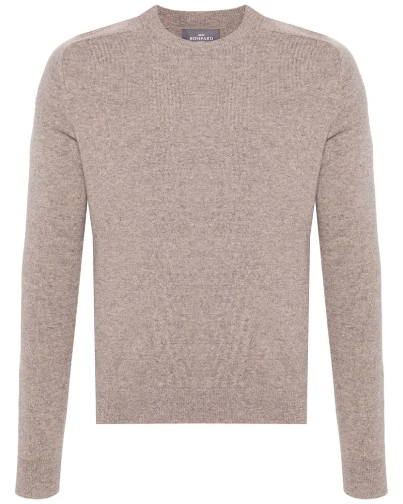 Eric Bompard Pullover mit Rundhalsausschnitt - Braun Braun