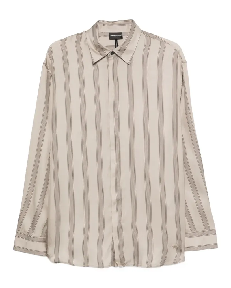 Emporio Armani striped shirt - Nude Nude