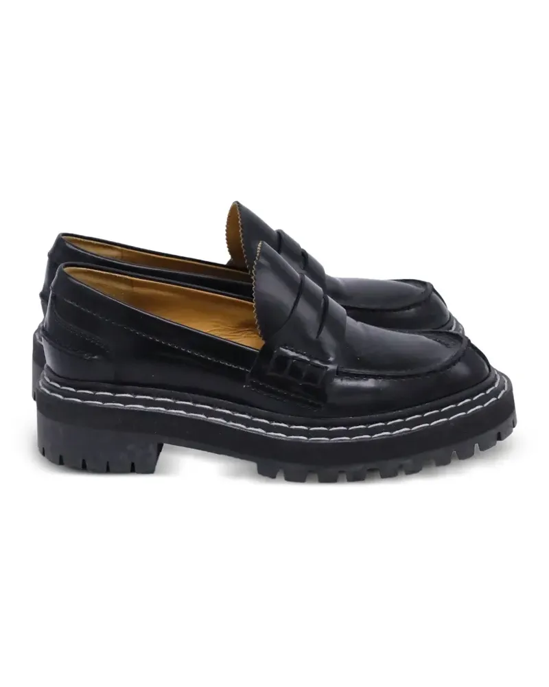 Proenza Schouler Loafer mit Profilsohle - Schwarz Schwarz