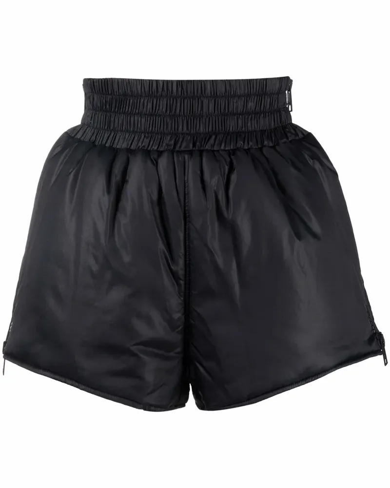 RED Valentino Shorts mit Reißverschluss - Schwarz Schwarz