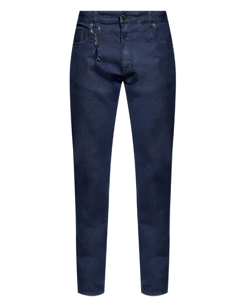 Paul & Shark Jeans mit Hai-Schlüsselanhänger - Blau Blau