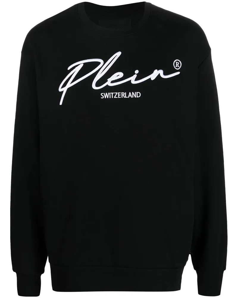 Philipp Plein Pullover mit rundem Ausschnitt - Schwarz Schwarz