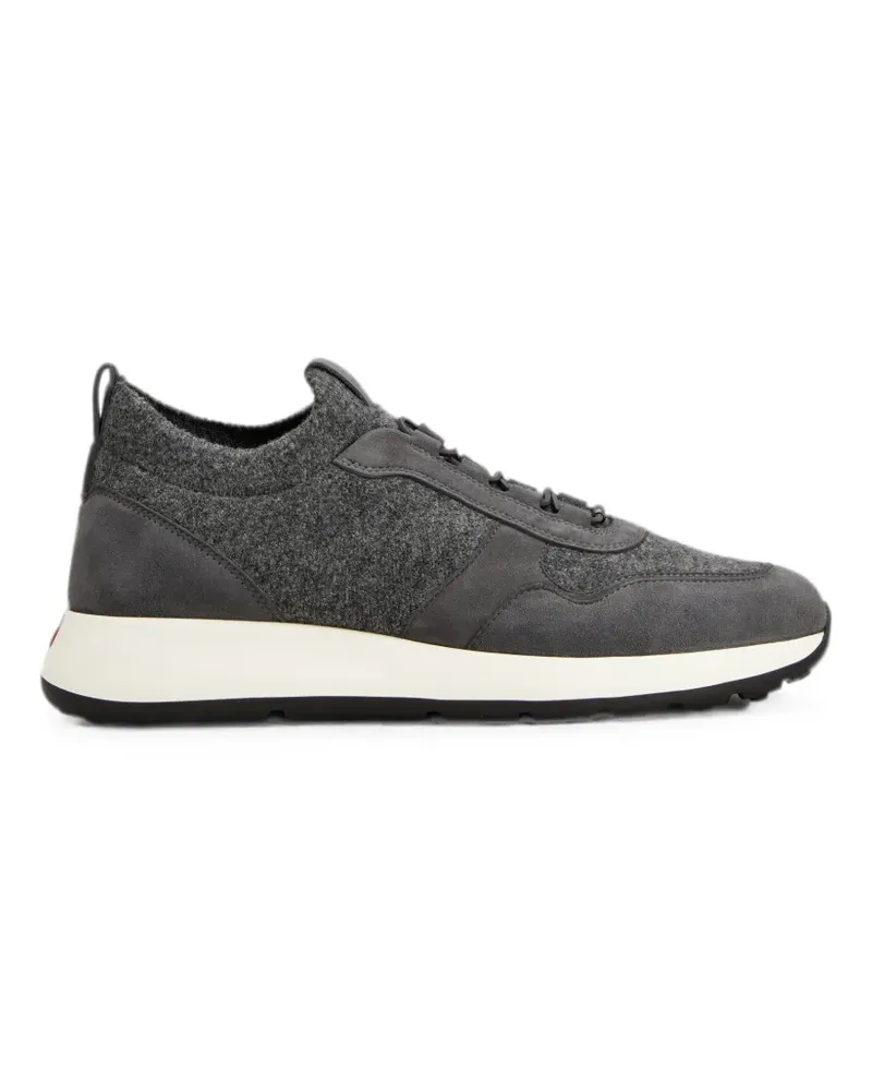 TOD'S Sneakers mit Wildledereinsätzen - Grau Grau